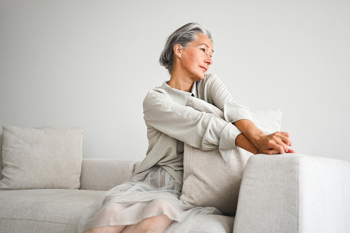 Woman who received hormone replacement therapy for women in Santa Rosa.